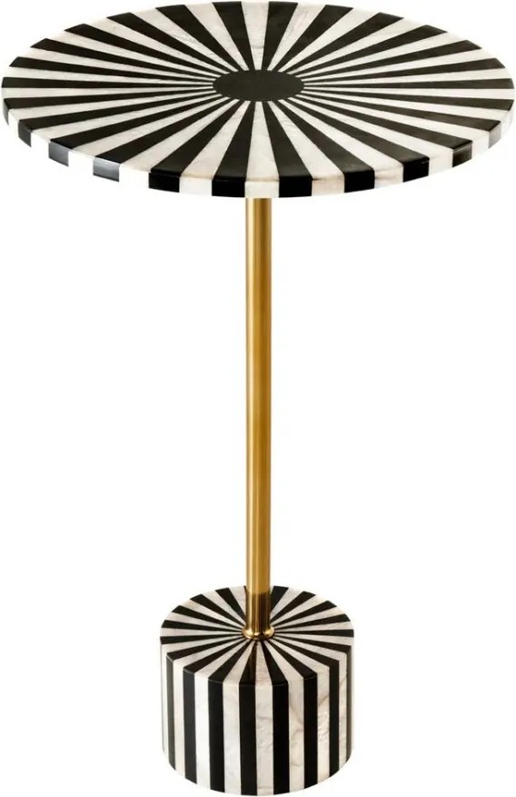 Masuta Laterala, Marmura, Metal, HARMONY NATURE 55cm