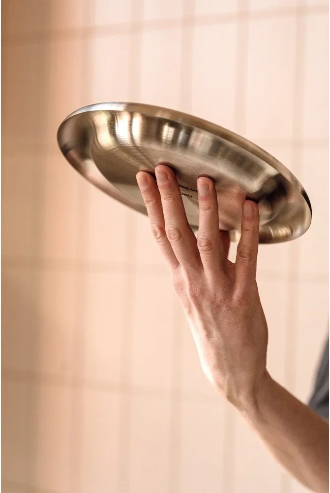 Farfurii argintii 2 buc. din oțel inoxidabil ø 28 cm Roto – noo.ma