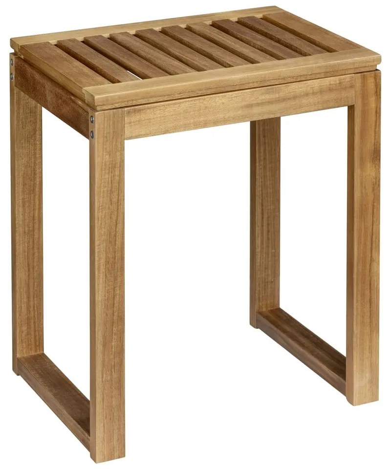 Scaun în culoare naturală din lemn de acacia Fondi – Wenko