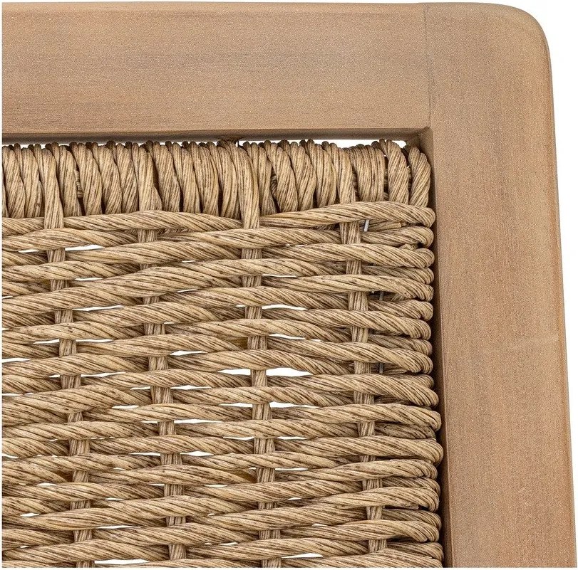 Canapea de grădină în culoare naturală din lemn masiv Sorrento – Bloomingville