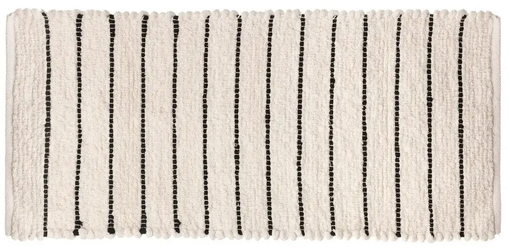 Covor crem STRIPED 50x120 cm