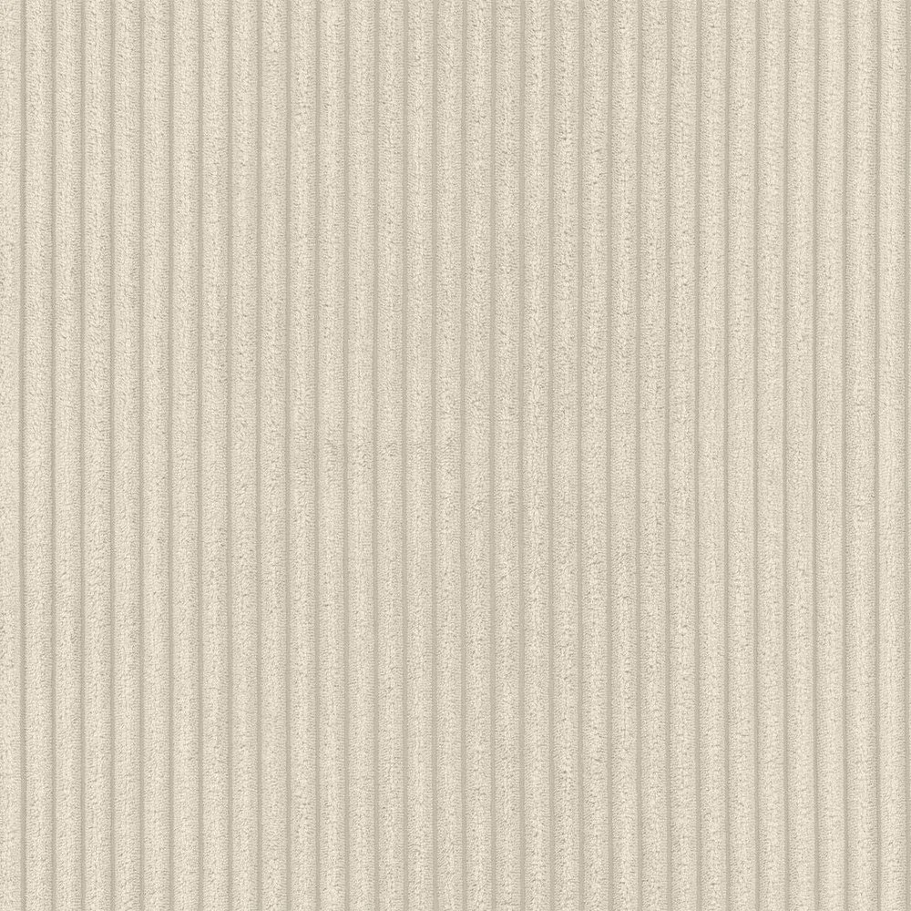 Colțar bej cu tapițerie din catifea reiată (cu colț pe partea dreaptă/cu șezlong) Merid – Ropez