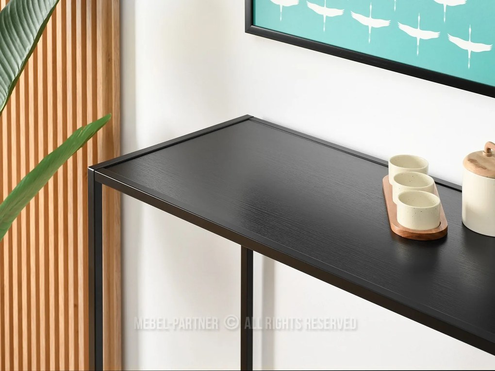 Set de bar Everet (lemn negru + negru) (pentru 2 persoane). 1111869