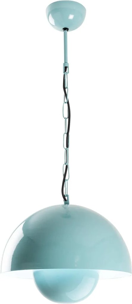 Lustra KURE 2676, turcoaz, metal, 30x70 cm