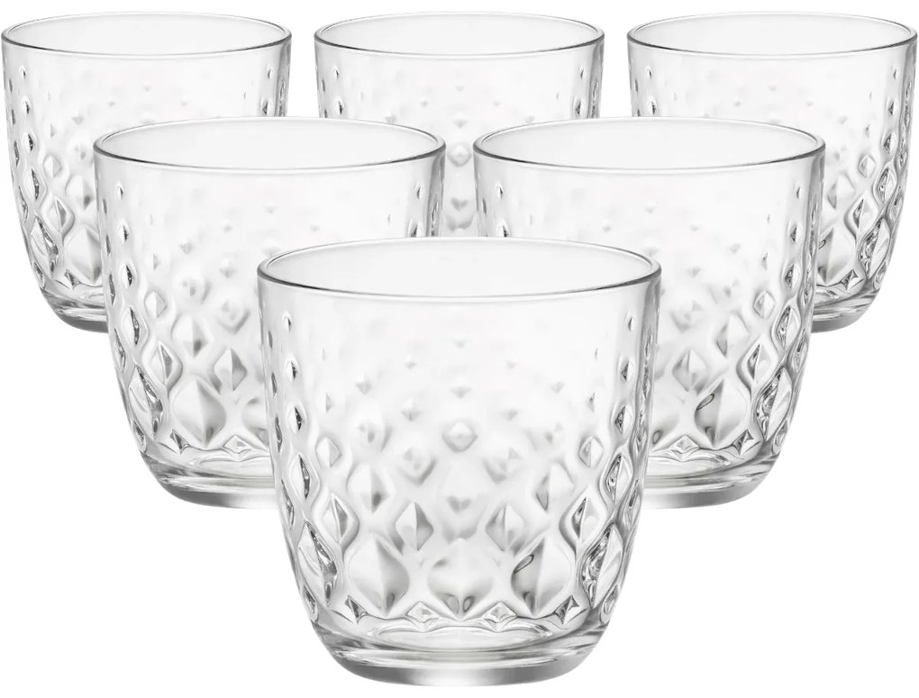 Set 6 pahare Bormioli Rocco Glit, 300 ml, 300 ml