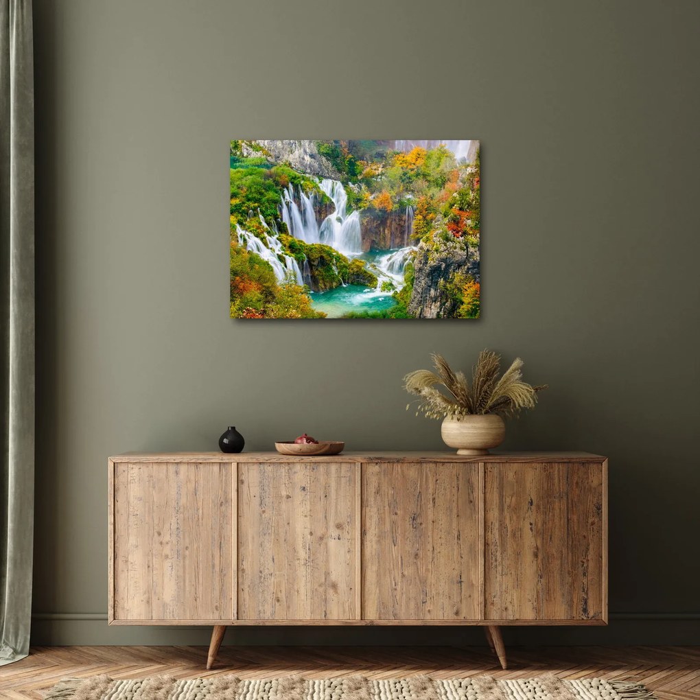 Tablou - Parcul Național Lacurile Plitvice (70x50 cm)