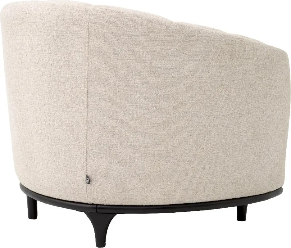 Fotoliu modern design LUX Agostino, Nuoro beige