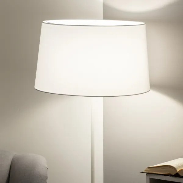 Brilagi CERIA - Lampă de podea LED, 1xE27/40W/230V, diametru 45 cm, albă