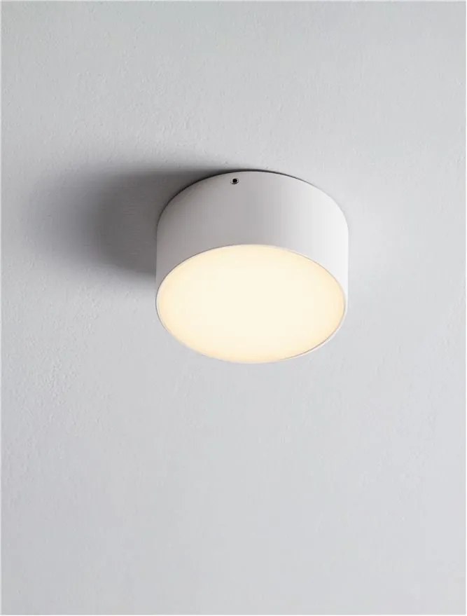 Plafoniera LED pentru iluminat exterior IP65 JUDI D-12cm alb