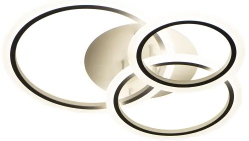 Plafonieră LED dimabilă LED/90W/230V 3000-6500K + telecomandă