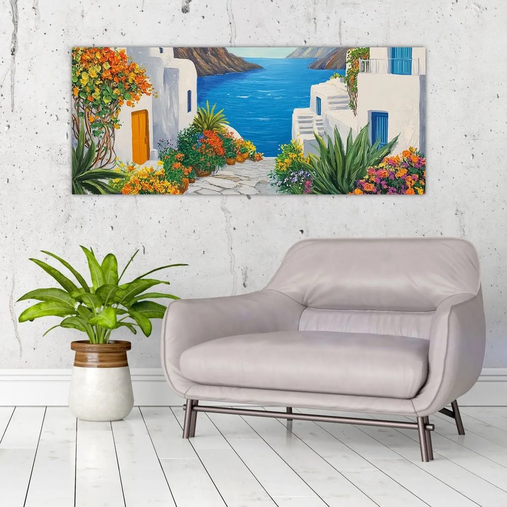 Tablou - Alee grecească (120x50 cm)