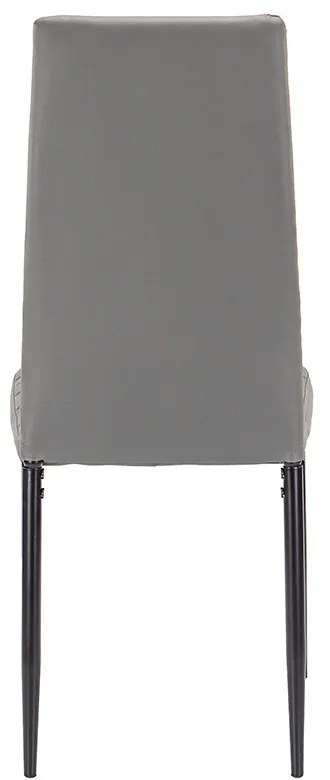 Scaun de masă Tino NOVA în gri-negru