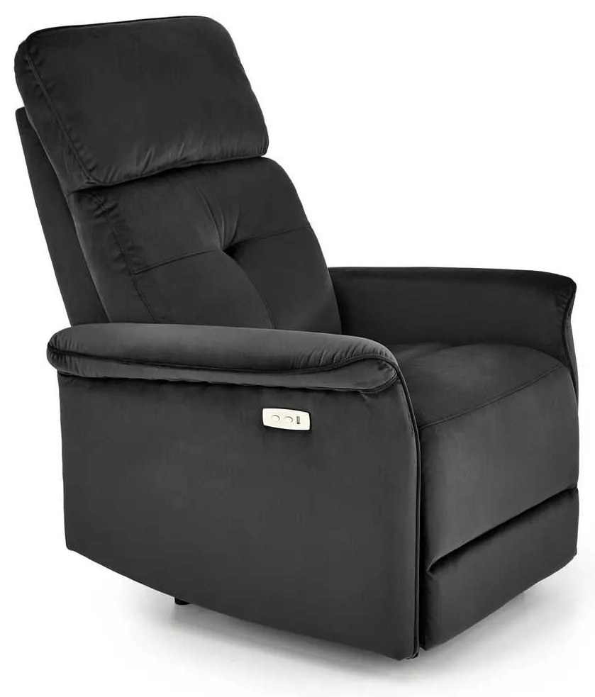 Scaun reclinabil Semir, negru