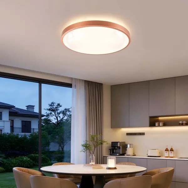 BRILAGI - Corp de iluminat LED reglabil GLASS POOL DOUBLE LED/60W/230V 50 cm cu finisaj cupru + telecomandă