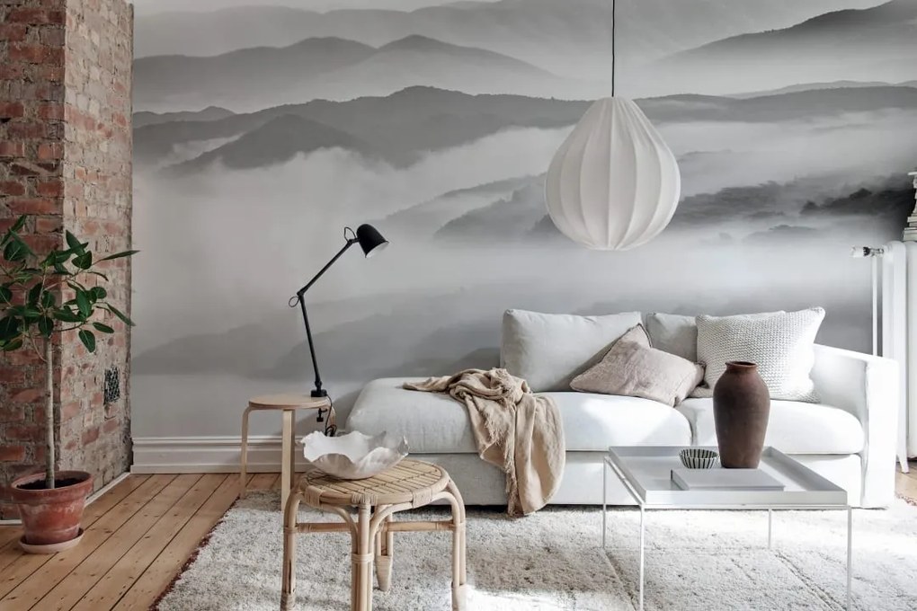 Fototapet, Calm Mountains, Rebel Walls