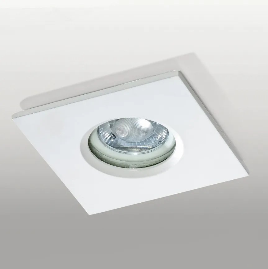 Spot de exterior incastrabil IP65 IKA SQUARE alb