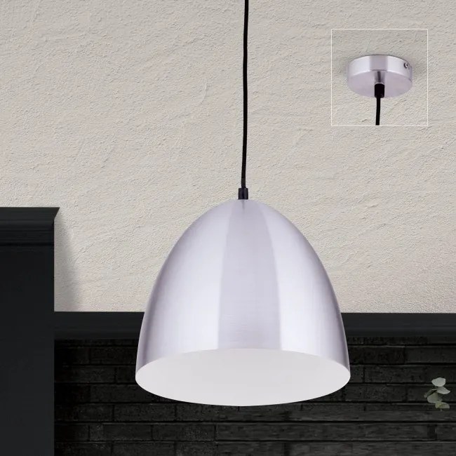 Pendul stil modern Loft small aluminiu