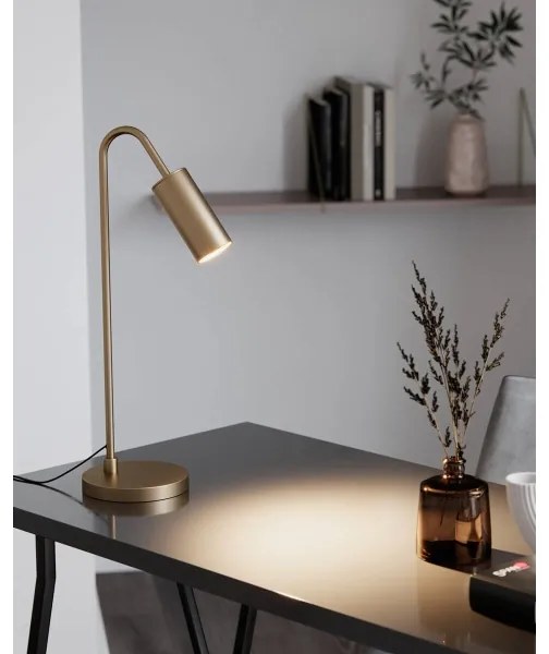 ByRydens 4002580-6503 - Lampă de masă CURVE 1xGU10/7W/230V, aurie