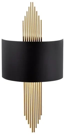 Aplică 1xE27/40W/230V aurie/neagră