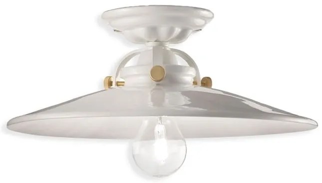 Plafoniera design retro realizata manual din ceramica B-W