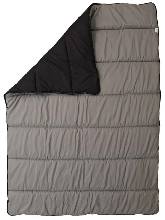 Patura usoara pentru toate anotimpurile 140x200 cm din fibra goala, neagra