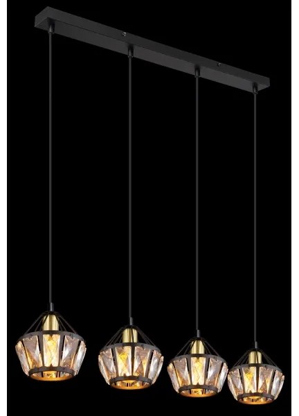 Lustră pe cablu LOIS 4xE14/40W/230V Globo 54359-4H