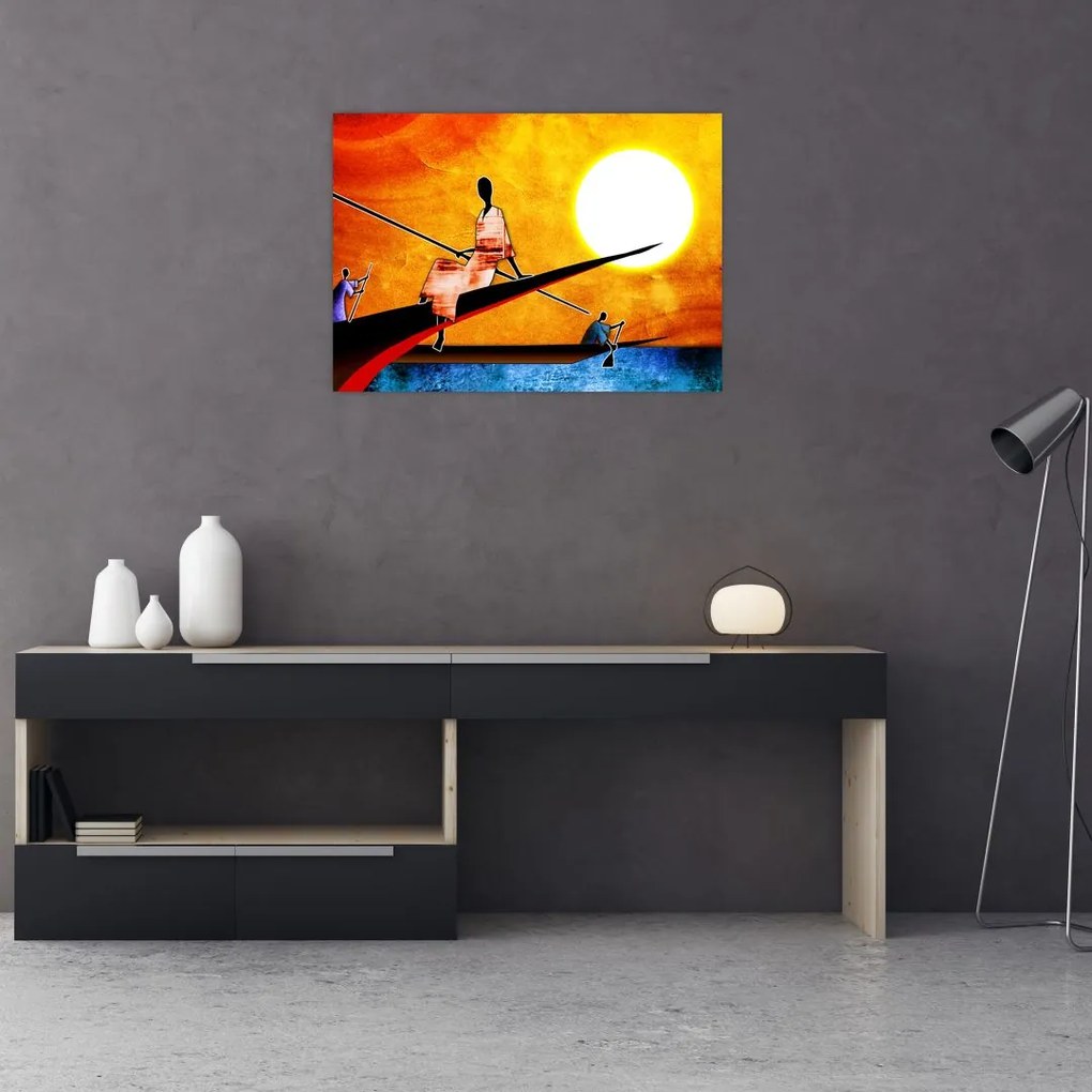 Tablou picturii epochale străveche (70x50 cm)