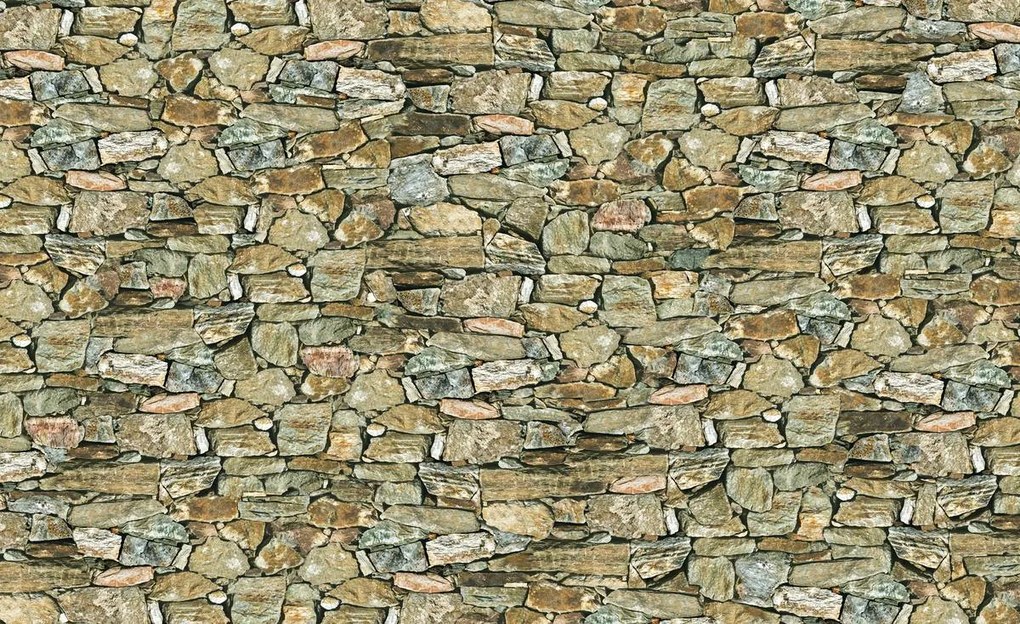 Fototapet - Stone Wall Rock (254x184 cm)