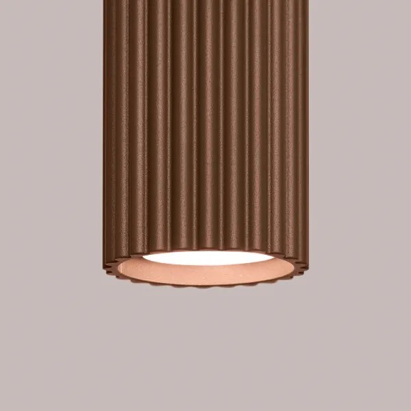 Brilagi - Spot LED CRESTO, 1x GU10, 10W, 230V, 10 cm, maro