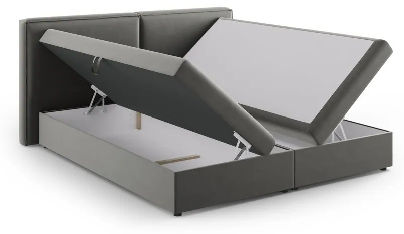 Pat boxspring Arendal 160x200 cm catifea