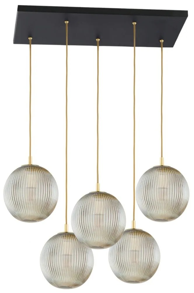 Lustra design modern cu 5 pendule Paloma
