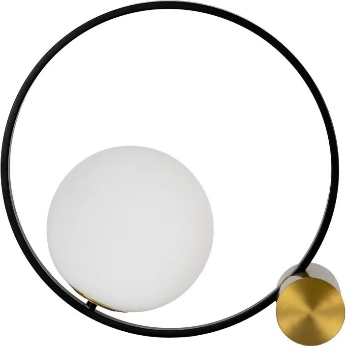Lampa de masa design circular Gold and Black