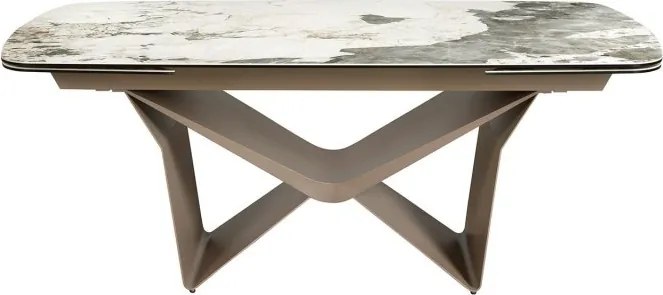Masa extensibila deosebita design LUX Marble 200-290x100cm