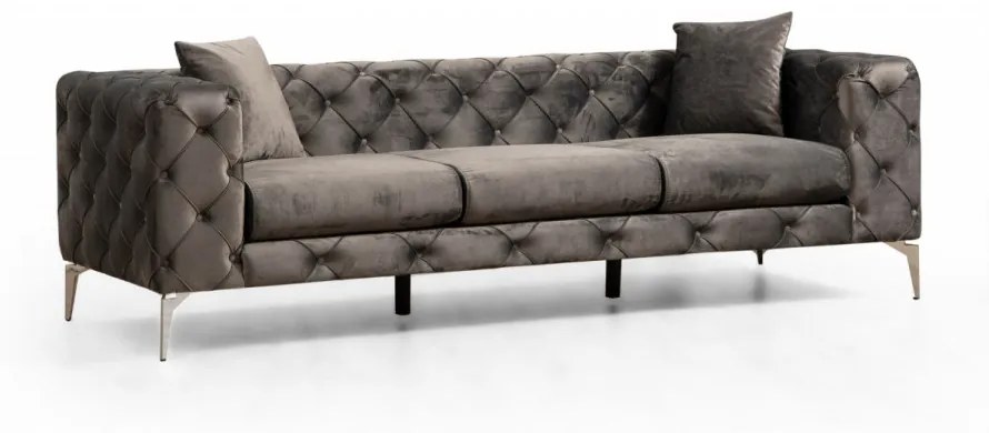 Canapea cu 3 Locuri Como 3 Seater, Antracit
