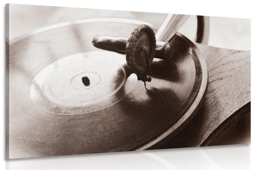 Tablou gramofon antic