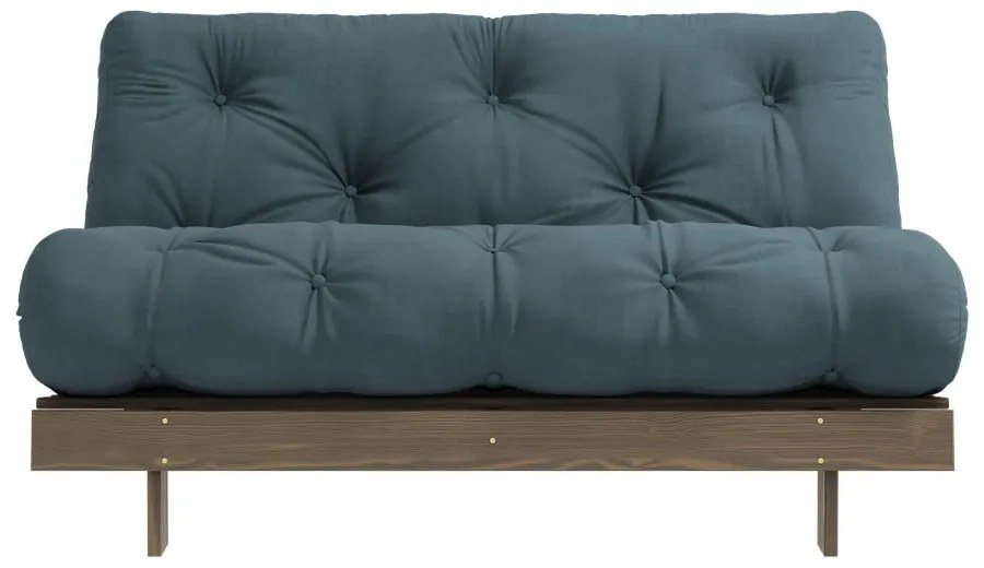 Canapea albastru petrol extensibilă 140 cm Roots – Karup Design