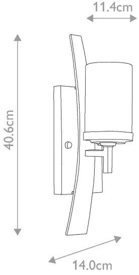 Aplică KYLE 1xE27/100W/230V Elstead QZ-KYLE1