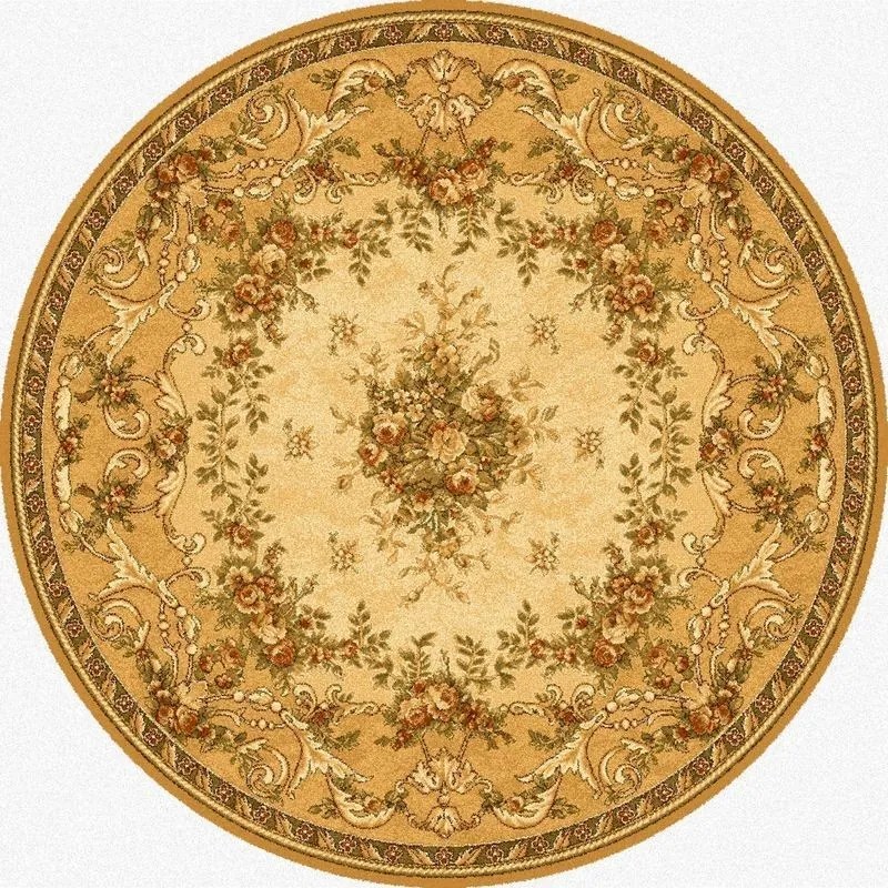 Covor lana Dafne desert cerc Selectează mărime: 160 X 160