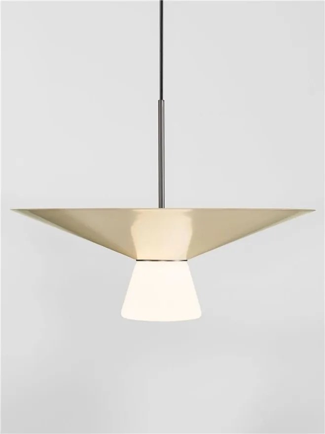 Lustra LED suspendata BARIS White Tea 38cm