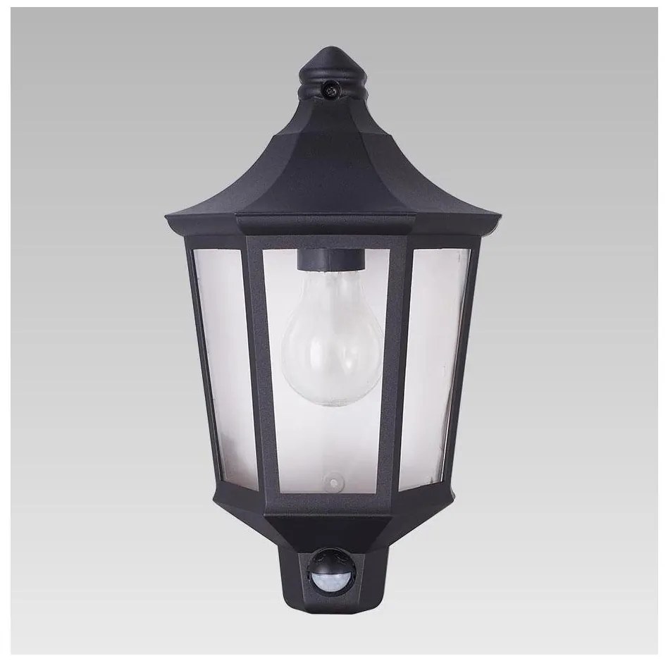 Prezent 31601 - Lampa exterioară cu senzor TULSA 1xE27/60W/230V IP44