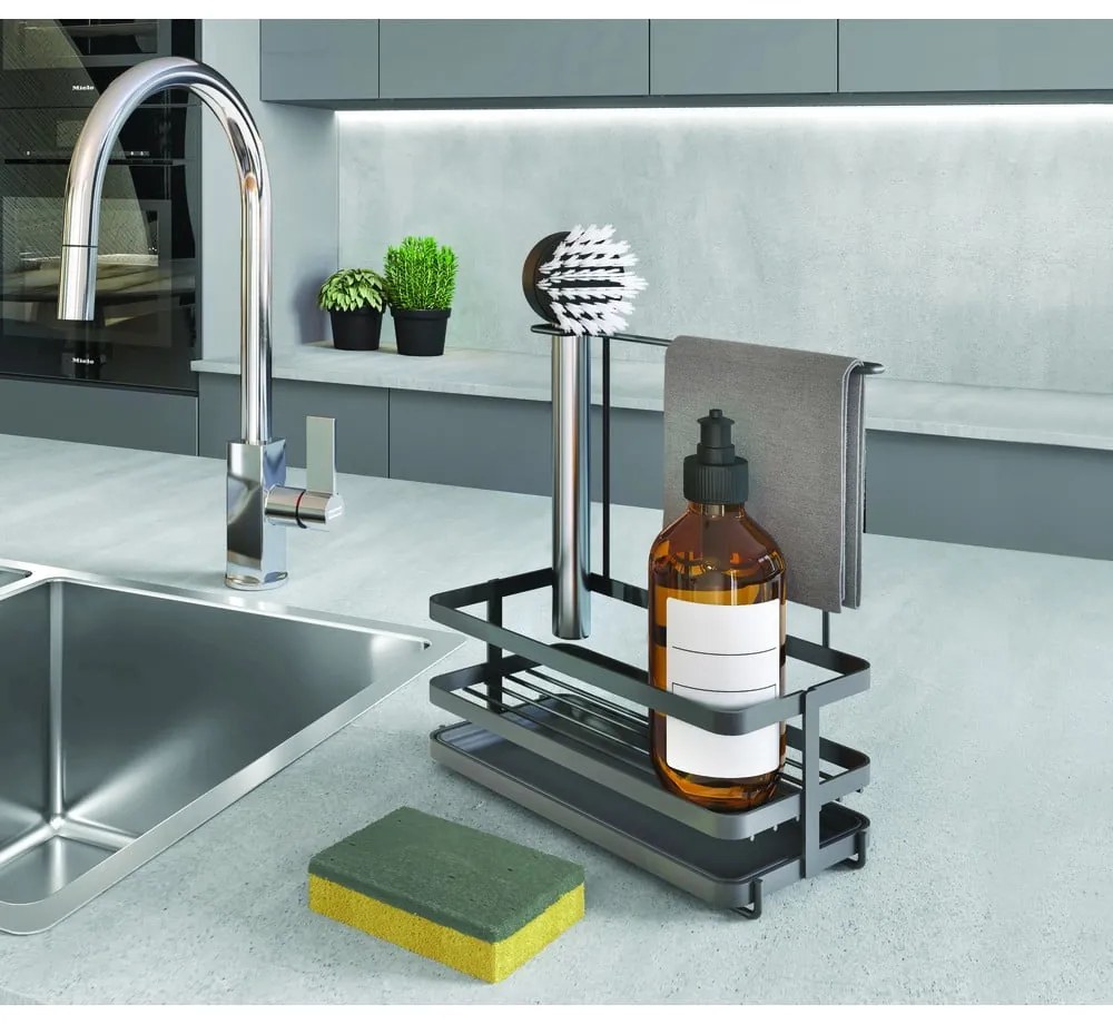 Suport pentru accesorii de spălat din metal Tokyo Lava – Metaltex