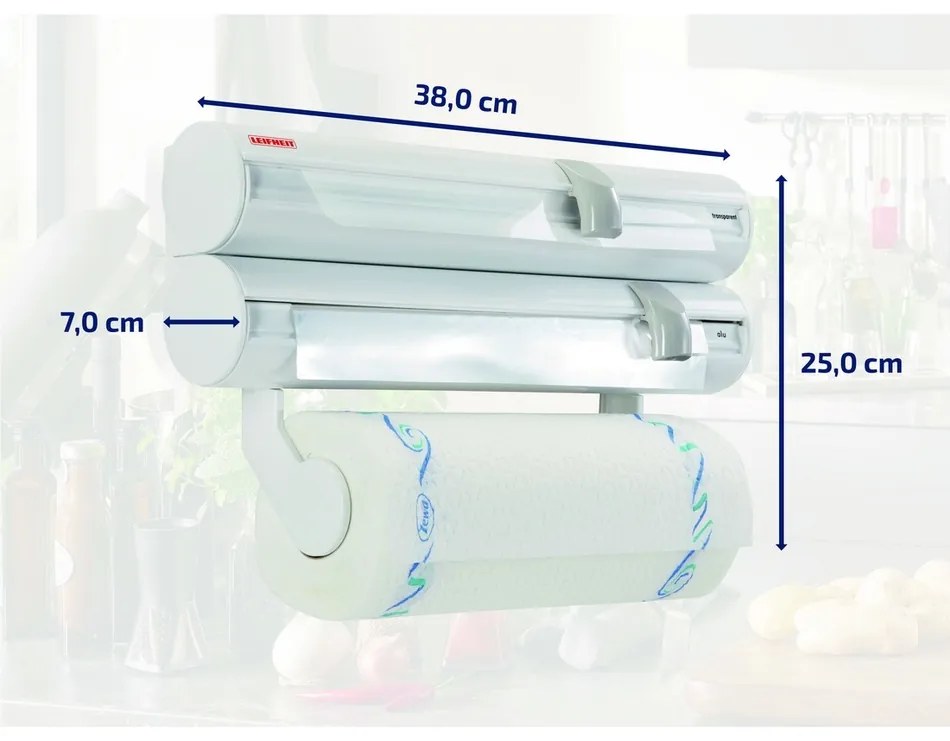 Suport pentru role bucătărie și folie de aluminiuLeifheit  Comfortline Rolly Mobil