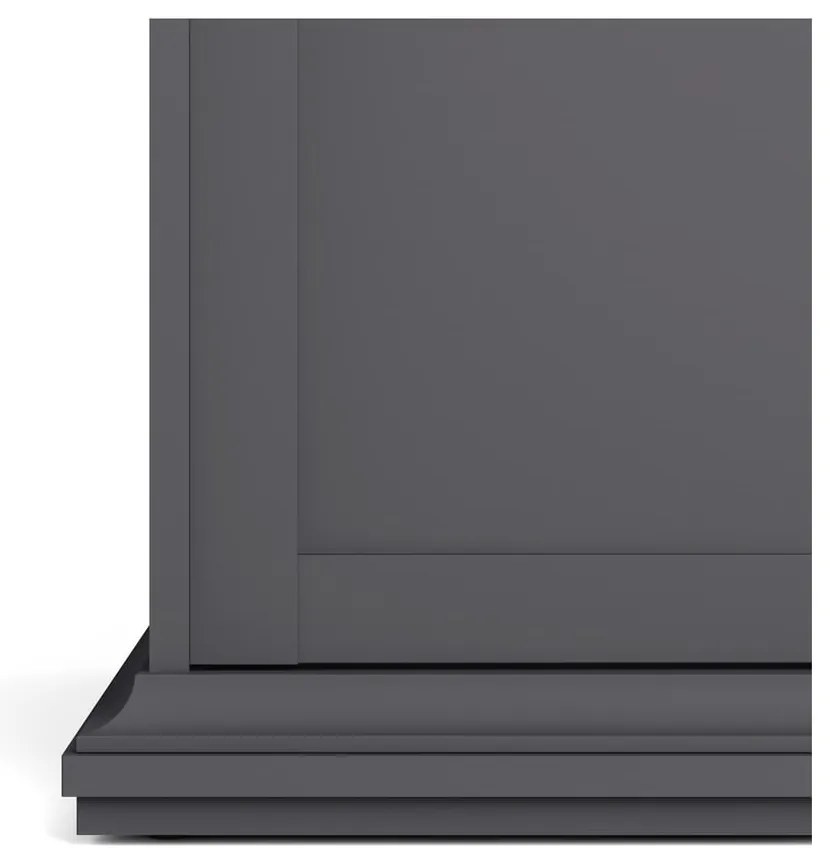 Șifonier gri 181x201 cm Paris – Tvilum