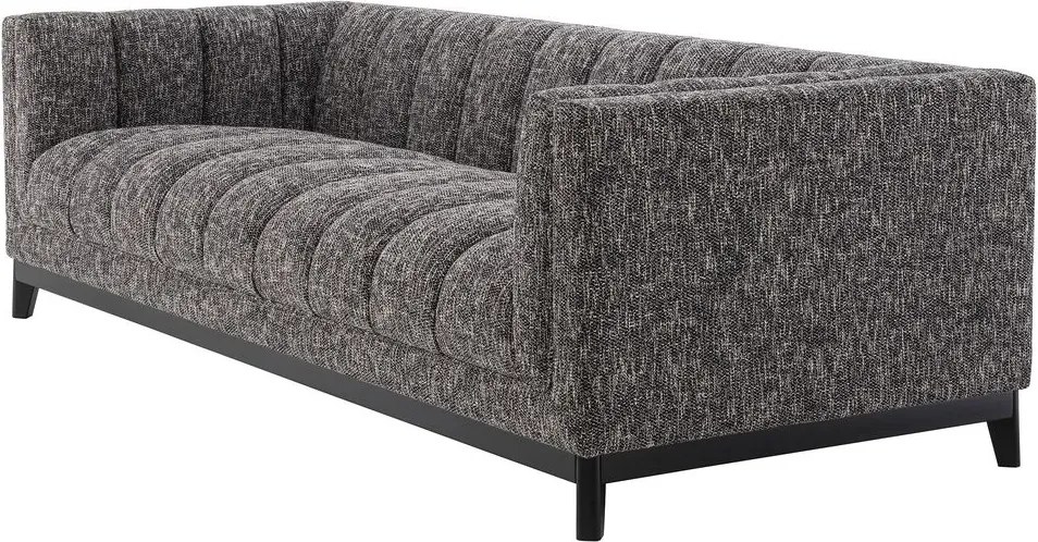 Canapea design elegant LUX Ditmar, cambon negru 115438 HZ