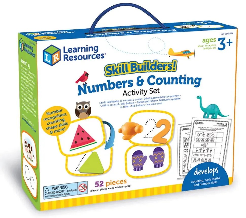 SET ACTIVITATI EDUCATIVE - INVAT SA NUMAR - LEARNING RESOURCES (LSP1245-UK)