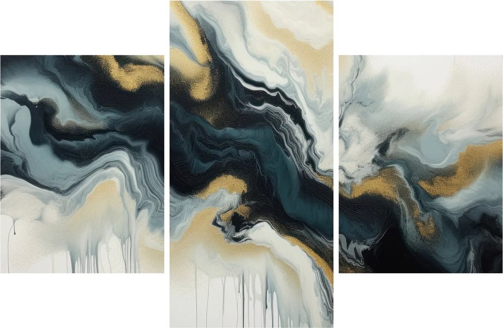 Tablou - Desen marmorat (90x60 cm)