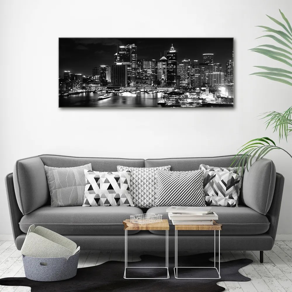 Tablou pe pânză canvas Sydney pe timp de noapte