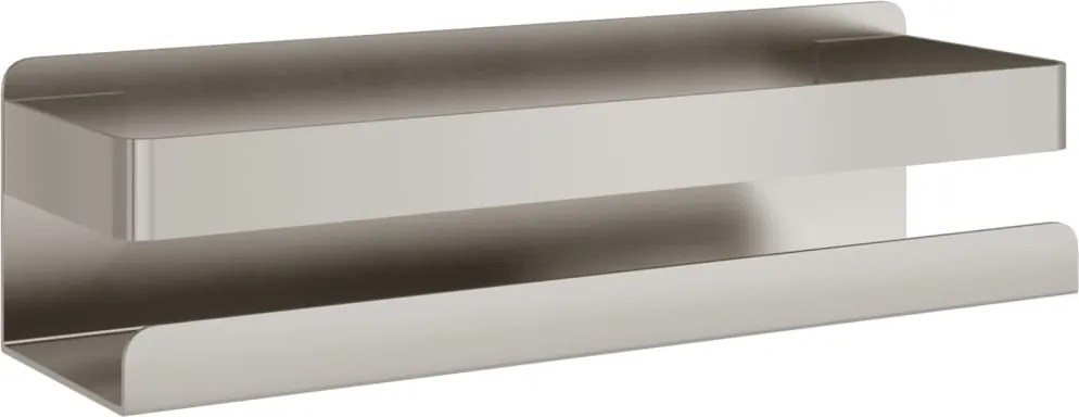 vidaXL Raft de duș, 23x6,5x6 cm, oțel inoxidabil 304 periat