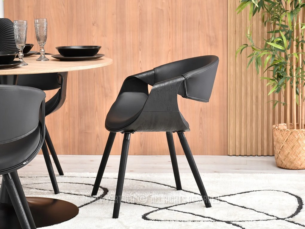 Scaun Bjorn K (negru). 1110929