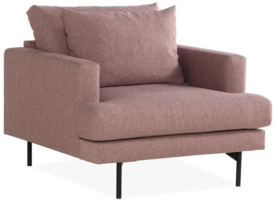 Set mobilier tapițat Seattle T105Roze, Tapiterie, Picioare: Metal